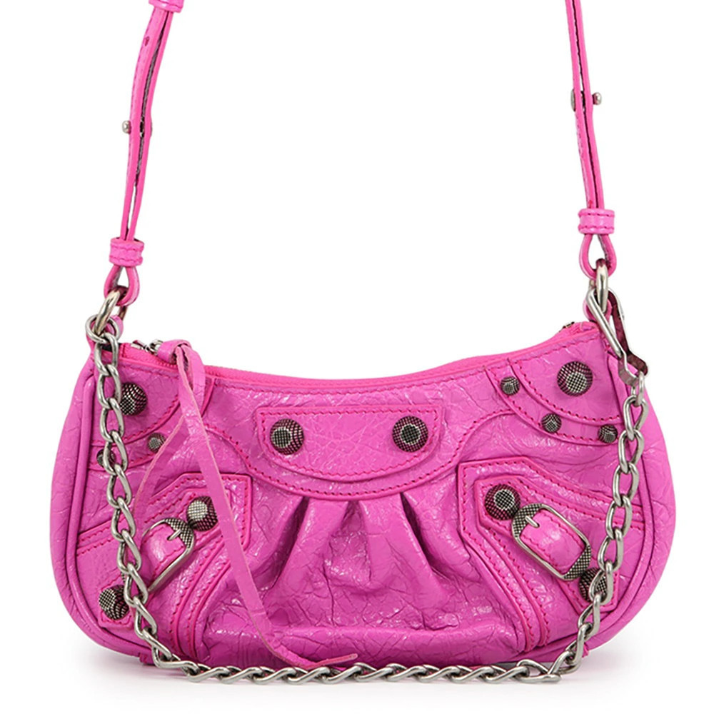 Balenciaga Shoulder Bag Lucagol Purse Lambskin